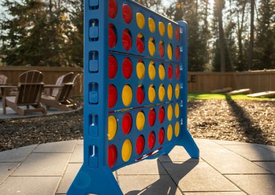 The Back Yard giant connect four