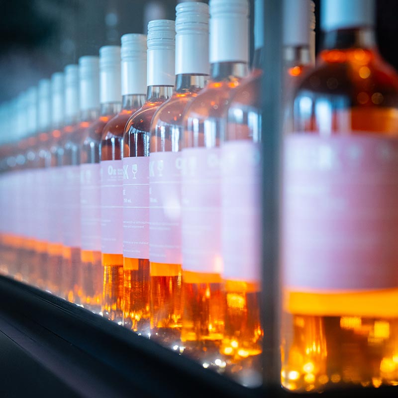 restaurant-falcon-lake-bar-bottles in a row